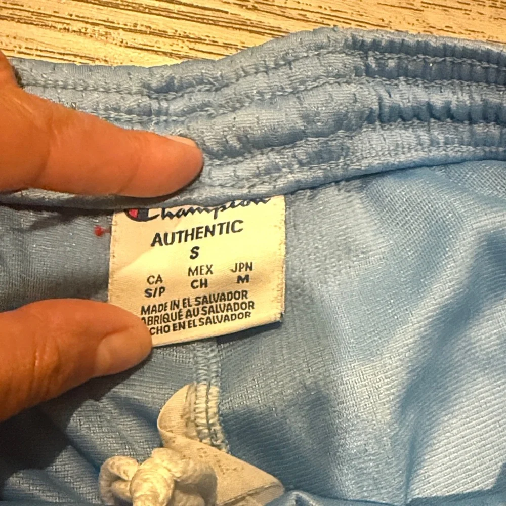 Champion Men's Athletic Light Blue Shorts
